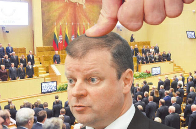 Atšipę dantys neįkando premjerui