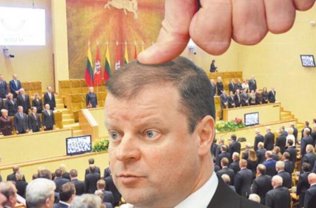 Atšipę dantys neįkando premjerui