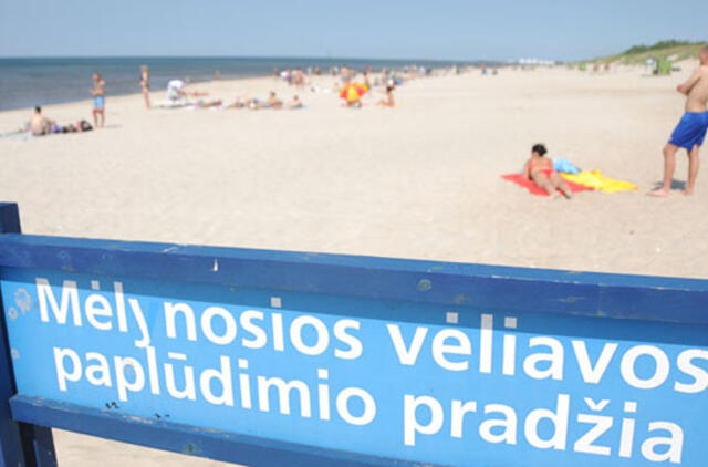 Nori Mėlynosios vėliavos ir privažiavimo prie jūros