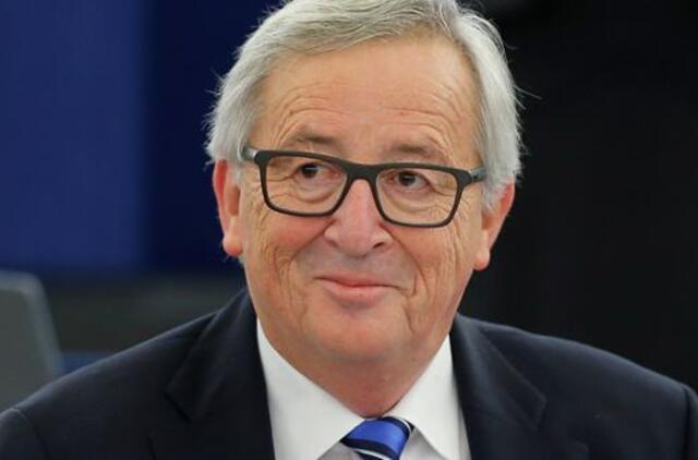 Žanas Klodas Junkeris pasveikino Saulių Skvernelį