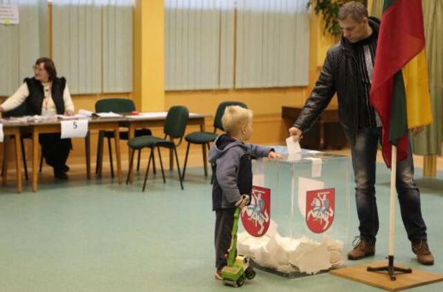 Lietuvos rinkėjai – mažiau aktyvūs, palyginti su pasaulio vidurkiu