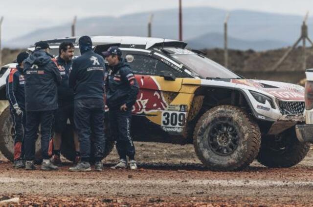 Liūtys toliau koreguoja Dakaro ralio programą