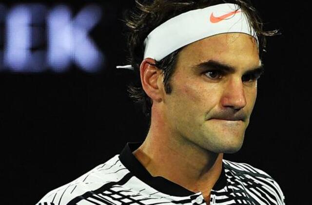 Šveicaras Rodžeris Federeris po septynerių metų pertraukos triumfavo "Australian Open" turnyre