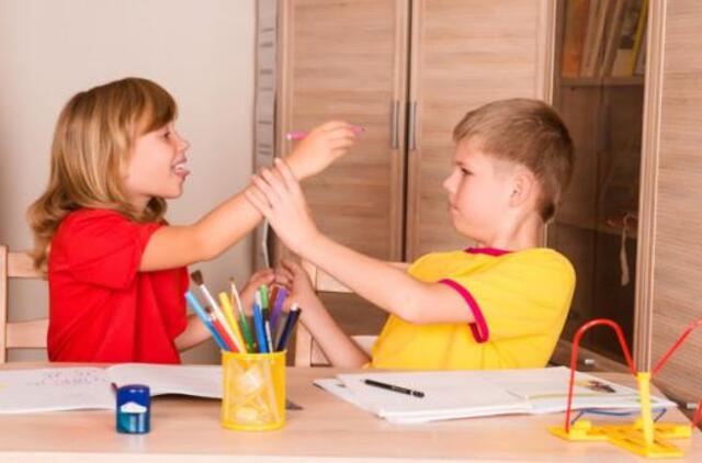 Vaikai ir peštynės