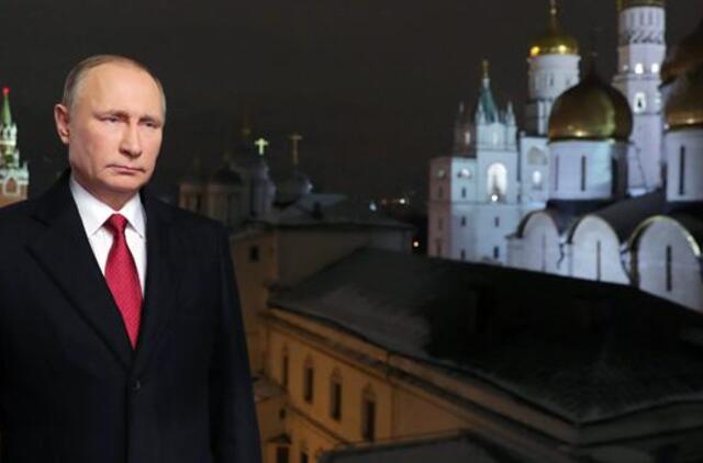 Vladimiras Putinas pasakė patriotinę naujametinę kalbą
