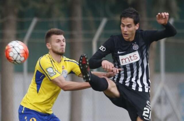 "Atlantas" pralaimėjo ir "partizanams" iš Belgrado