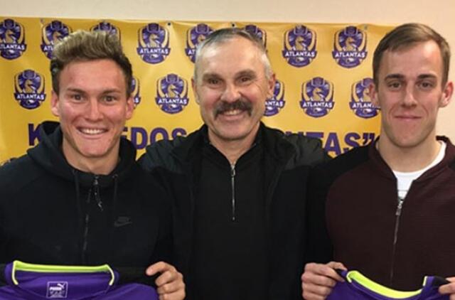 "Atlantas" stiprina vartininkų pozicijas