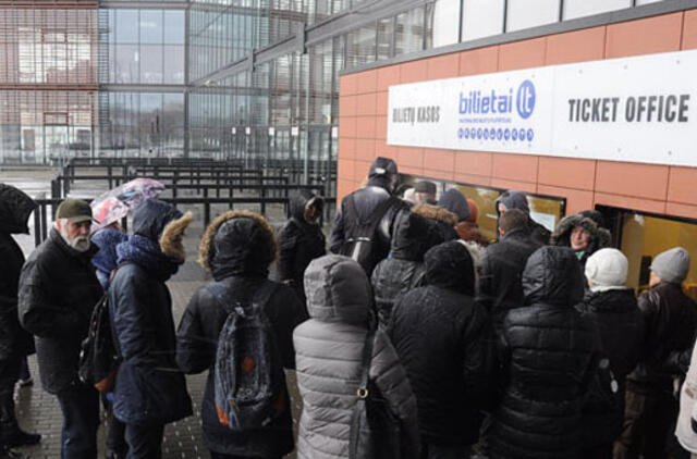 Bilietai į "Euroviziją" - lyg loterija