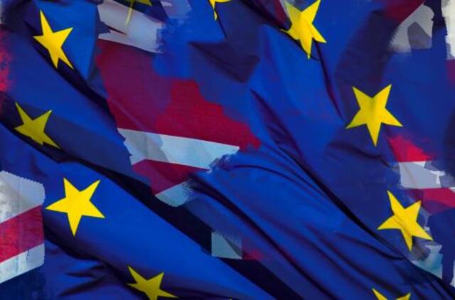 „Brexit" įstatymas įveikė pirmą kliūtį parlamente