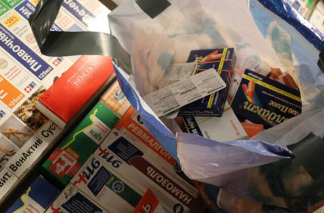 Iš po prekystalio turgavietėje - rusiški vaistai