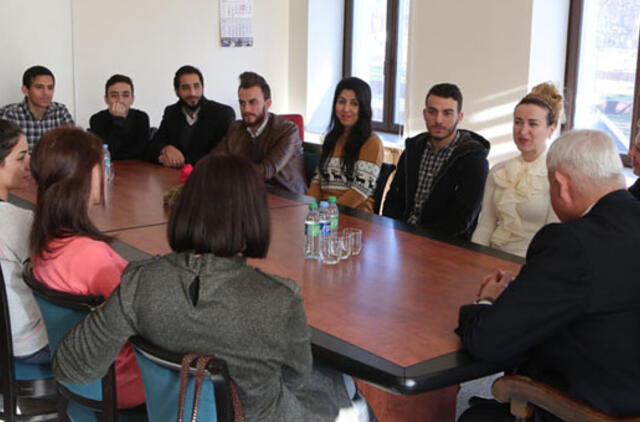 Klaipėdoje - studentai iš karo kamuojamų kraštų