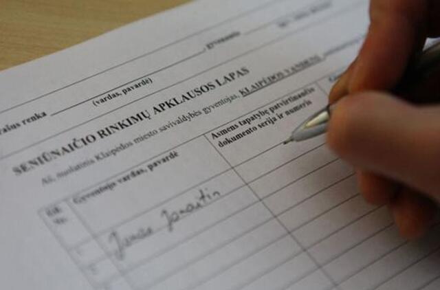 Patvirtino seniūnaičių rinkimų tvarkos aprašą