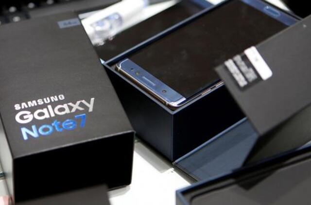 "Renhap": Pietų Korėjos ministerija patvirtino "Samsung" "Galaxy Note 7" užsiliepsnojimo priežastį