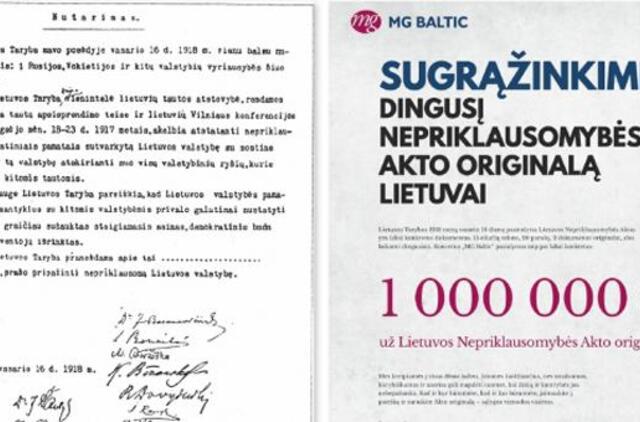 Tai, kas teisėtai Lietuvai priklauso