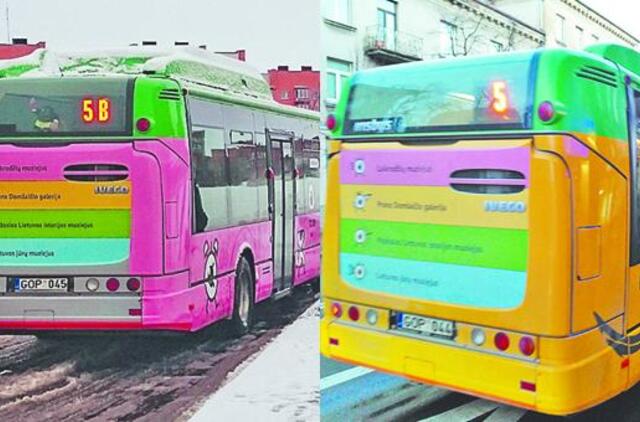 Bulvaras: Autobusų spalvų klausimu