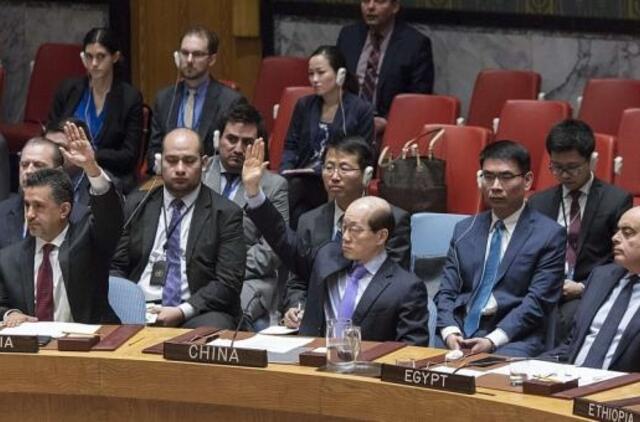 JT Saugumo Taryba pasmerkė Šiaurės Korėjos raketų paleidimus