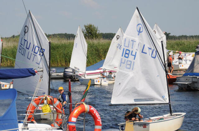 Klaipėdos vaikų buriavimą - į aukštesnį lygį