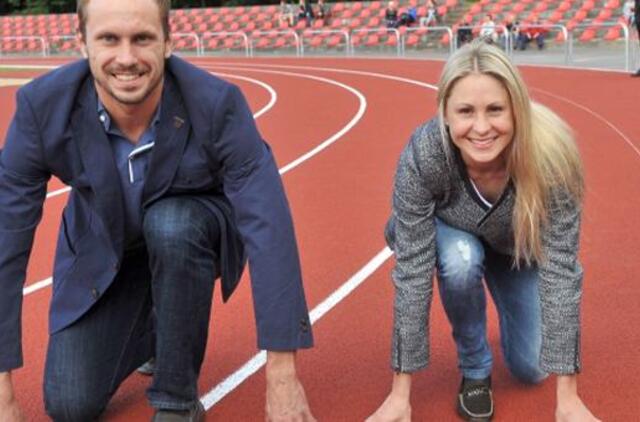 Lyderiai pirmojo starto dar laukia