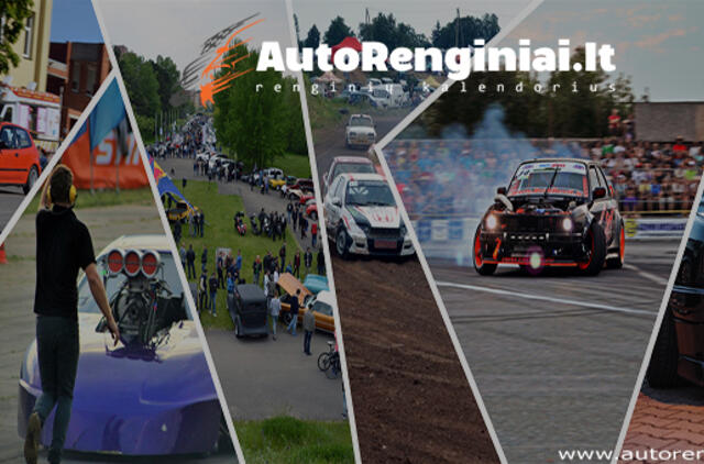 Nuo šiol visi automobilių renginiai - vienoje vietoje
