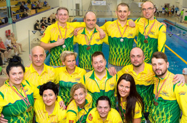 Plaukimo veteranai iškovojo 27 medalius