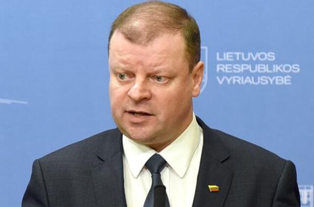 Premjeras atvirauja apie darbą mažumos Vyriausybės sąlygomis
