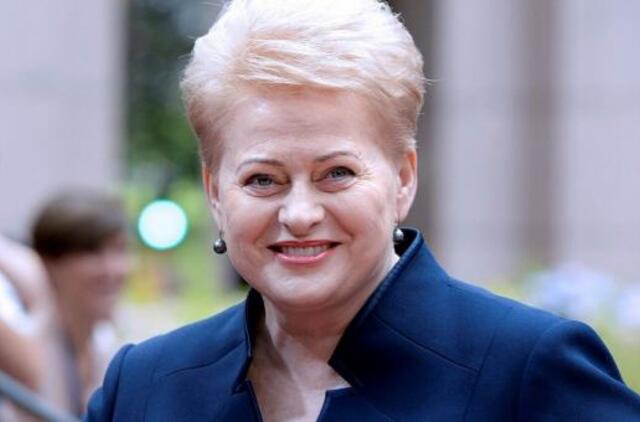 Prezidentė apie ES ateities scenarijus: kol kas Lietuva nepalaiko nė vieno