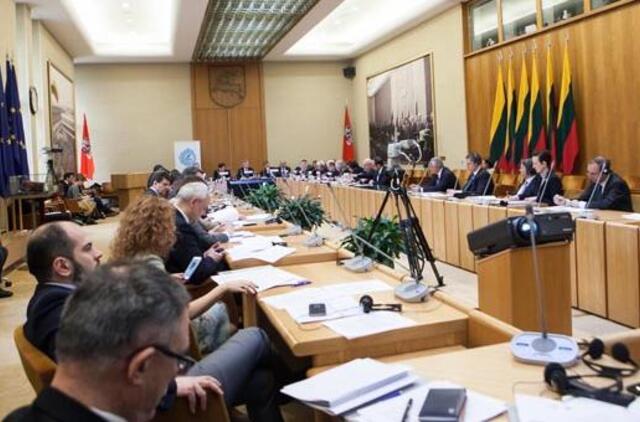 Seime vyksta tarptautinis parlamentarų susitikimas-diskusija "Europa ir Jungtinės Amerikos Valstijos: transatlantinio solidarumo patvirtinimas"