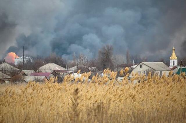 Ukraina: sprogimų šaudmenų sandėlyje auka tapo moteris