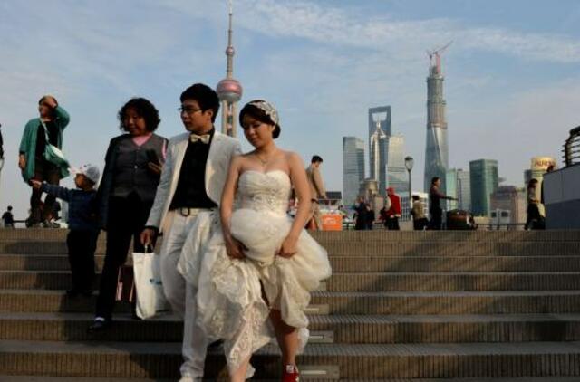 Viename Kinijos kaime panoro skirtis daugiau kaip 160 porų