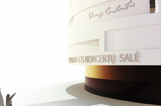 Ant salės fasado už 24200 € išraižys maestro parašą