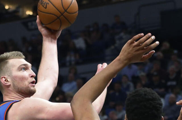 Domanto Sabonio indėlis į "Thunder" pergalę - 19 taškų