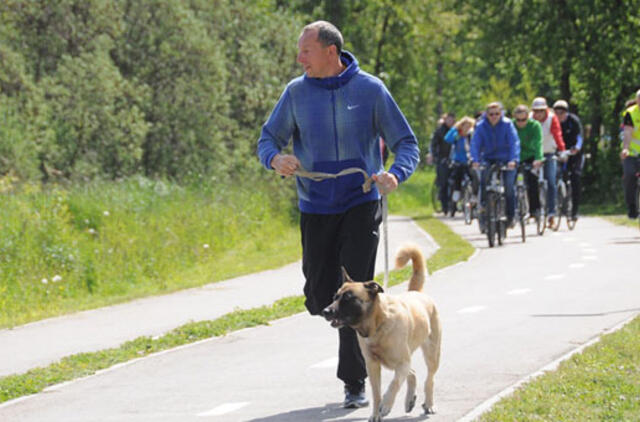 Dviračių tako tęsinio tikisi kitąmet