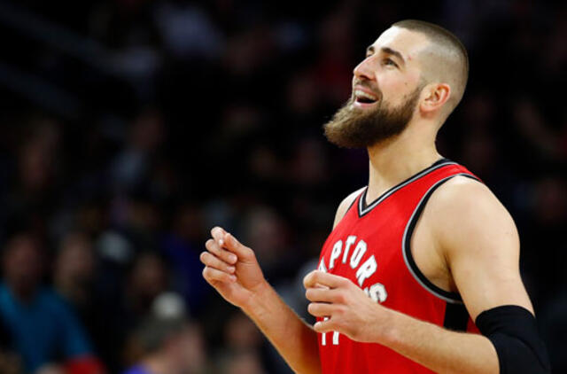 Jono Valančiūno indėlis į "Raptors" pergalę - 19 taškų