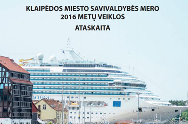 Klaipėdos meras pristatė veiklos ataskaitą