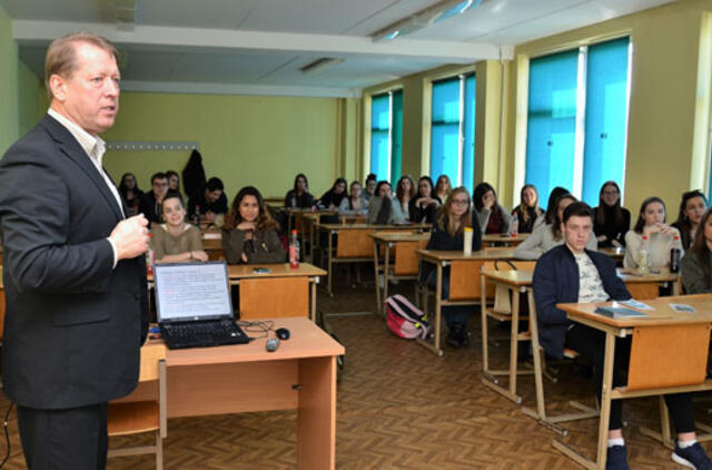 Klaipėdos universitete baigėsi projektas "Iškeisk pamoką į paskaitą"