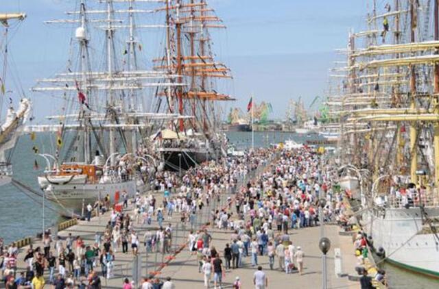 Klaipėdos uoste bus keliamos 19 šalių vėliavos