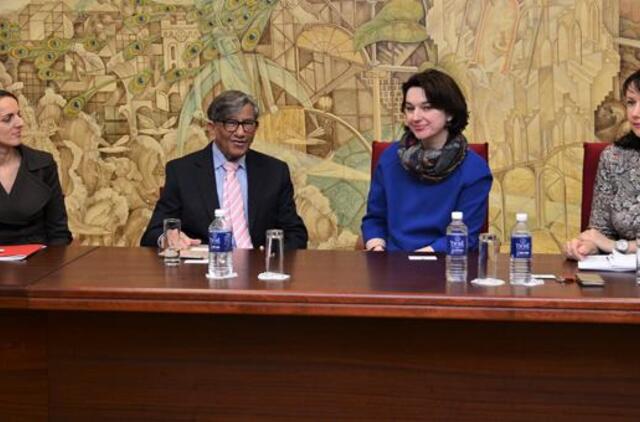 KU lankėsi Indijos garbės konsulas