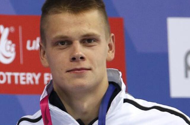 Plaukikas Danas Rapšys varžybose Stokholme pagerino Lietuvos rekordą