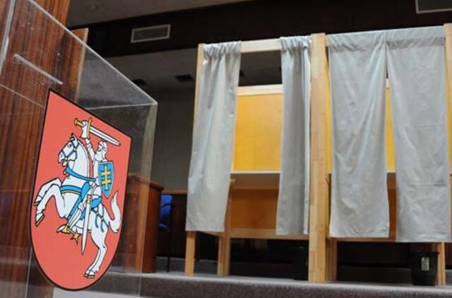 Sekmadienį renkamas vienas Seimo narys ir du merai