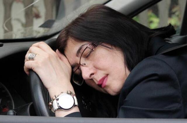 Girtutėlė Vokietijos pilietė nuvažiavo į griovį