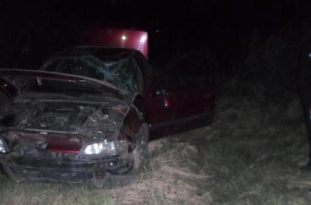 Jauną vairuotoją išgąsdino stirnos