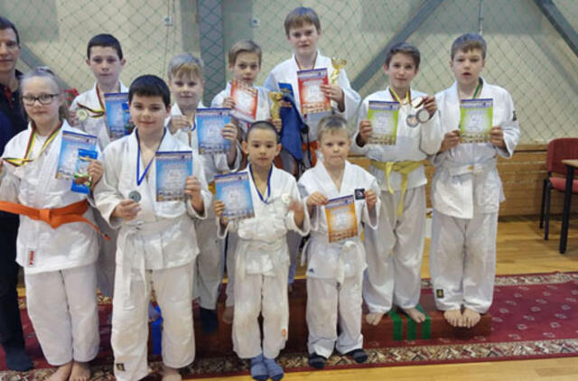 Jaunųjų dziudo atstovų pergalės