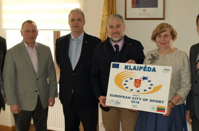 Klaipėda - 2018 metų Europos sporto miestas