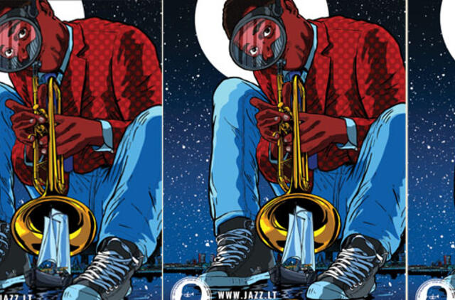 Naujas festivalio simbolis - siurrealistinis trimitininkas