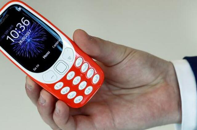 Paskelbta, kada prekyboje pasirodys atnaujinta "Nokia 3310"