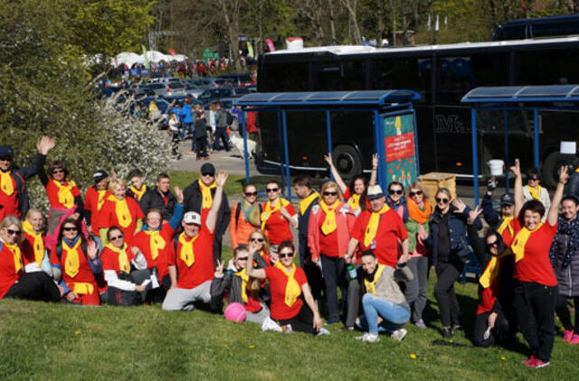 Pėsčiomis už organų donorystę - 1660 kilometrų