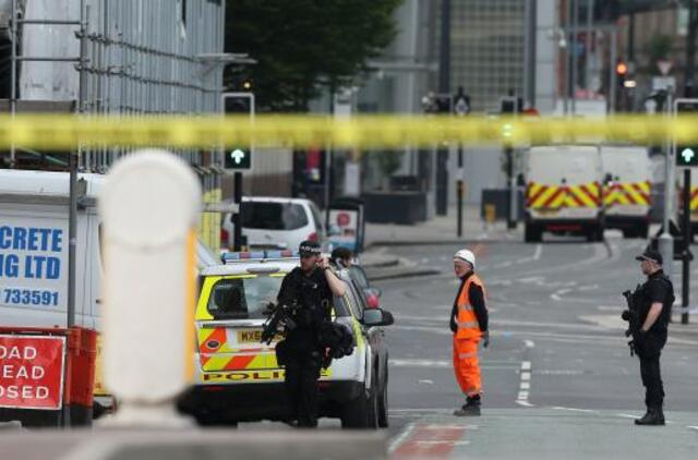 Policija: sprogimas Mančesteryje buvo teroro aktas