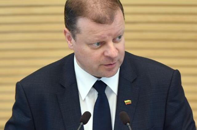 Saulius Skvernelis juokauja, kad nemato prasmės važiuoti į Jūros šventę, jei ten nebus alaus