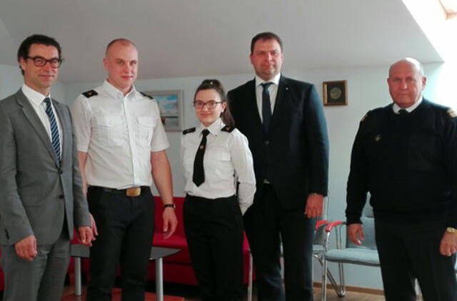 SGD laive-saugykloje startuoja studentų praktika