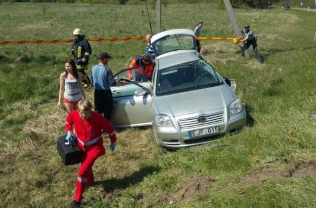 Šilutės rajone per avariją sužaloti keturi žmonės